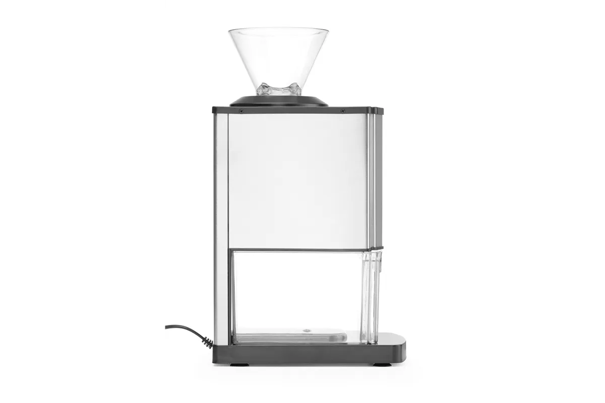 Kruszarka do lodu, srebrny, 230V/70W, 170x290x462mm BarUp 271520