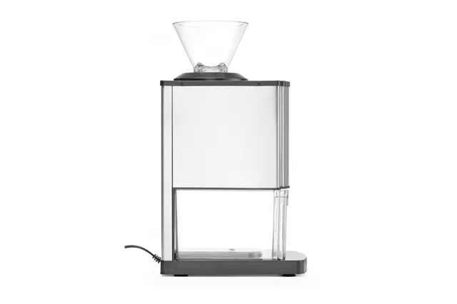 Kruszarka do lodu, srebrny, 230V/70W, 170x290x462mm BarUp 271520