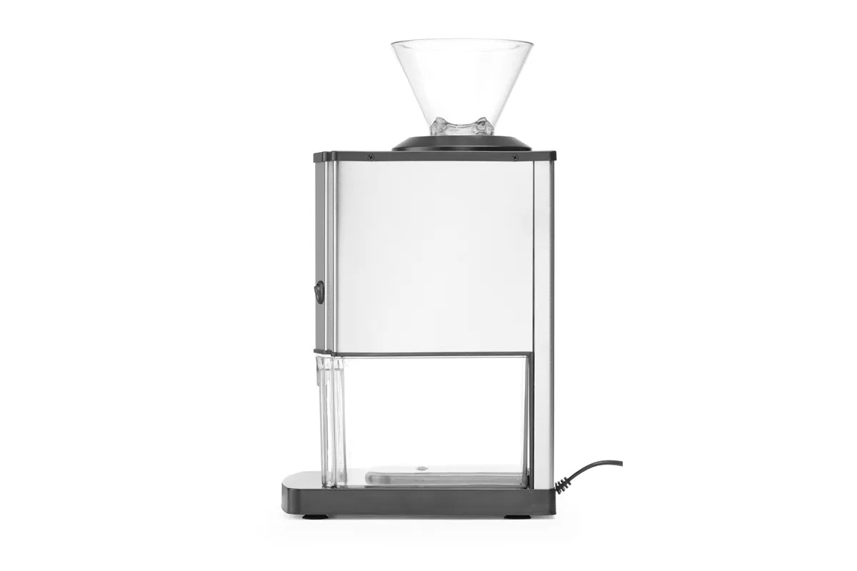 Kruszarka do lodu, srebrny, 230V/70W, 170x290x462mm BarUp 271520