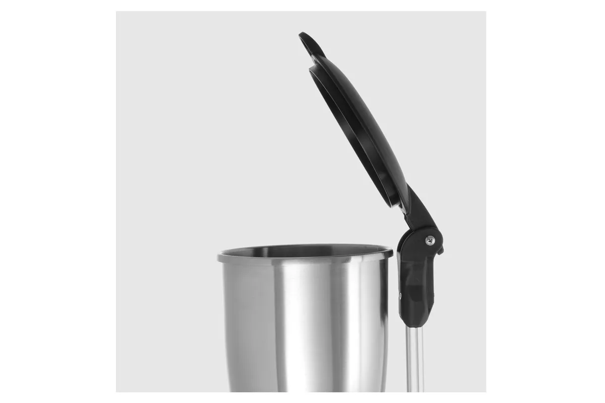 Kruszarka do lodu, 3L, jasnoszary, 230V/200W, 189x344x525mm BarUp 271599