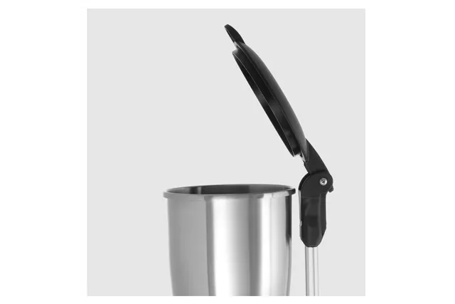 Kruszarka do lodu, 3L, jasnoszary, 230V/200W, 189x344x525mm BarUp 271599