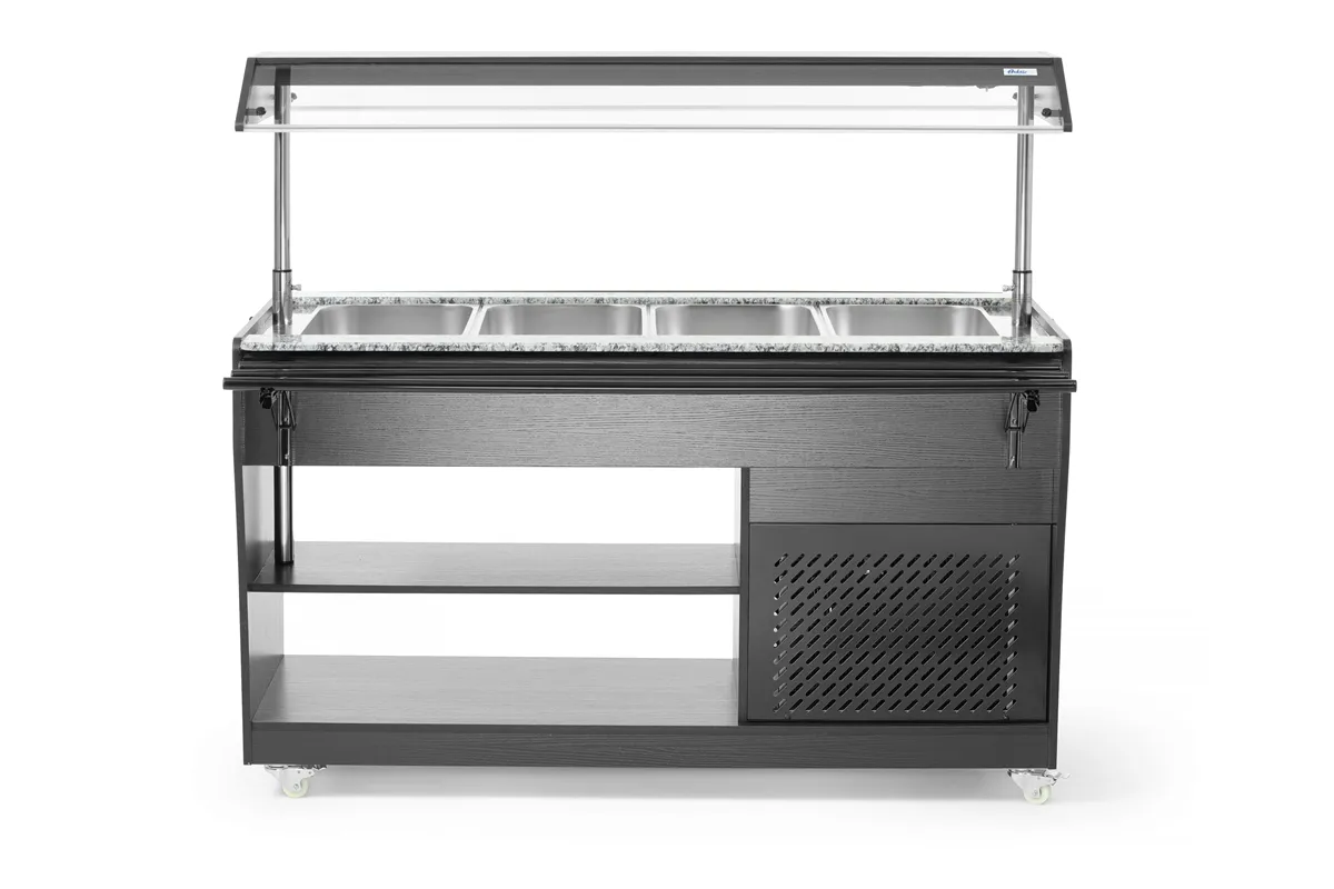 Bufet sałatkowy, GN 1/1, 220-240V/170W, 1490x765x1370mm Arktic 274057