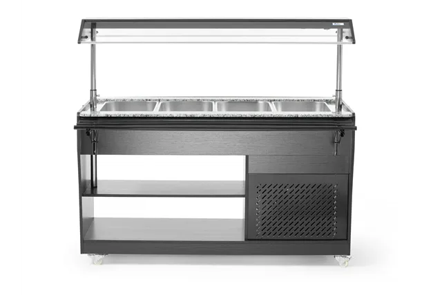 Bufet sałatkowy, GN 1/1, 220-240V/170W, 1490x765x1370mm Arktic 274057 Bufet sałatkowy, GN 1/1, 220-240V/170W, 1490x765x1370mm Arktic 274057