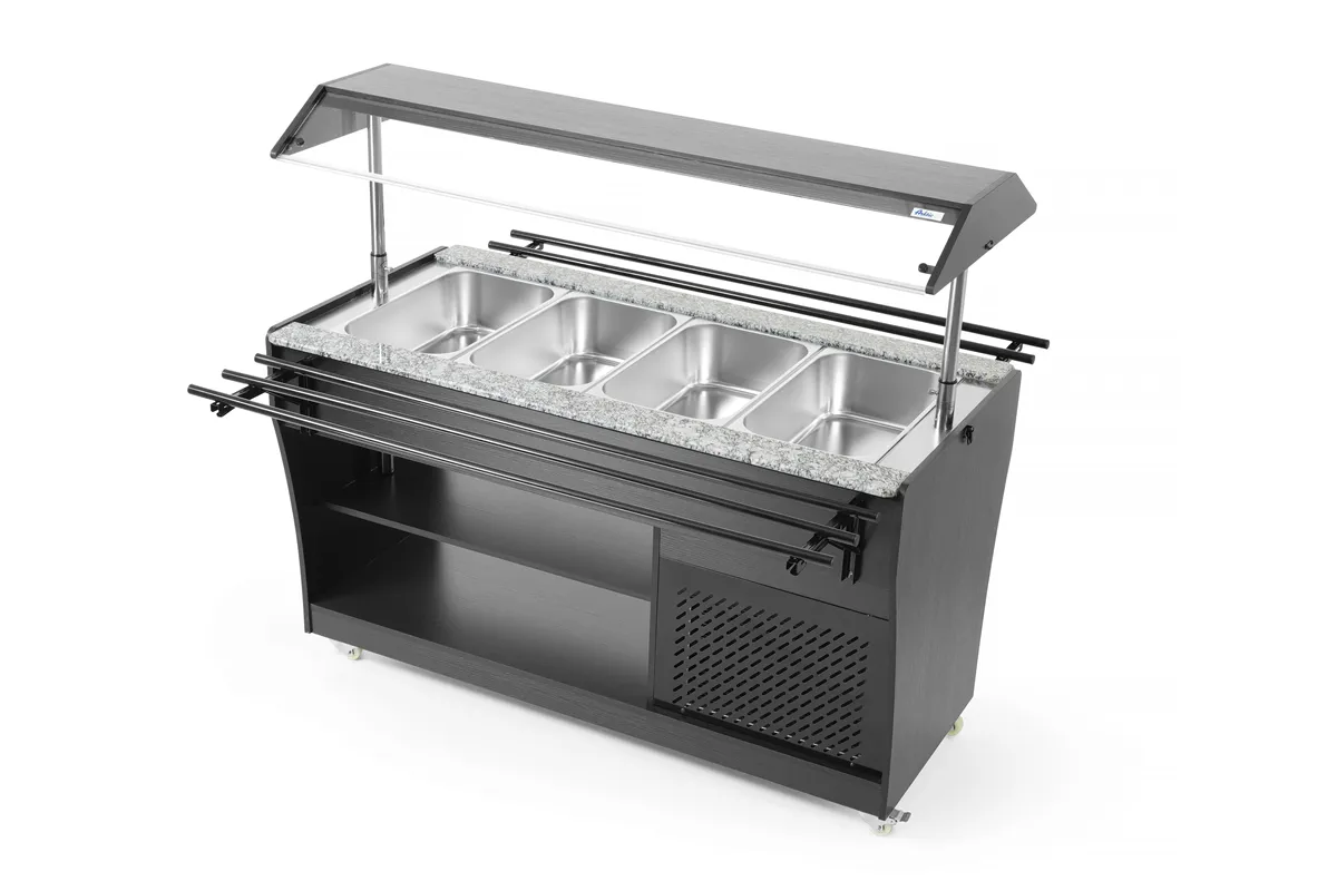 Bufet sałatkowy, GN 1/1, 220-240V/170W, 1490x765x1370mm Arktic 274057