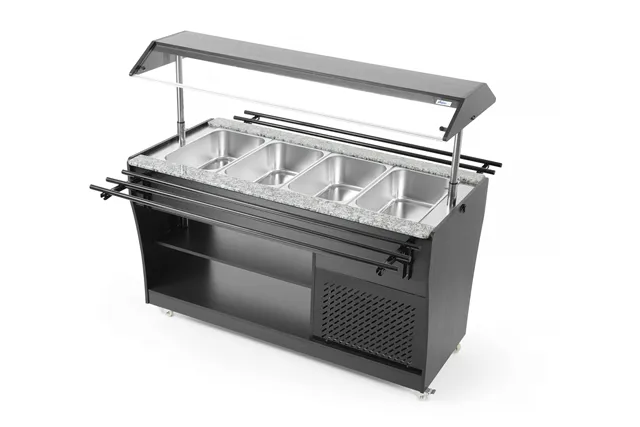 Bufet sałatkowy, GN 1/1, 220-240V/170W, 1490x765x1370mm Arktic 274057 Bufet sałatkowy, GN 1/1, 220-240V/170W, 1490x765x1370mm Arktic 274057