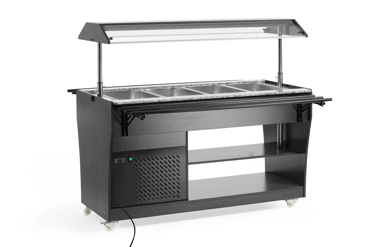 Bufet sałatkowy, GN 1/1, 220-240V/170W, 1490x765x1370mm Arktic 274057