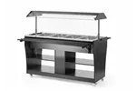 Bufet do ciepłych potraw, GN 1/1, 1490x765x1370mm Hendi 274064