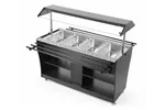 Bufet do ciepłych potraw, GN 1/1, 1490x765x1370mm Hendi 274064