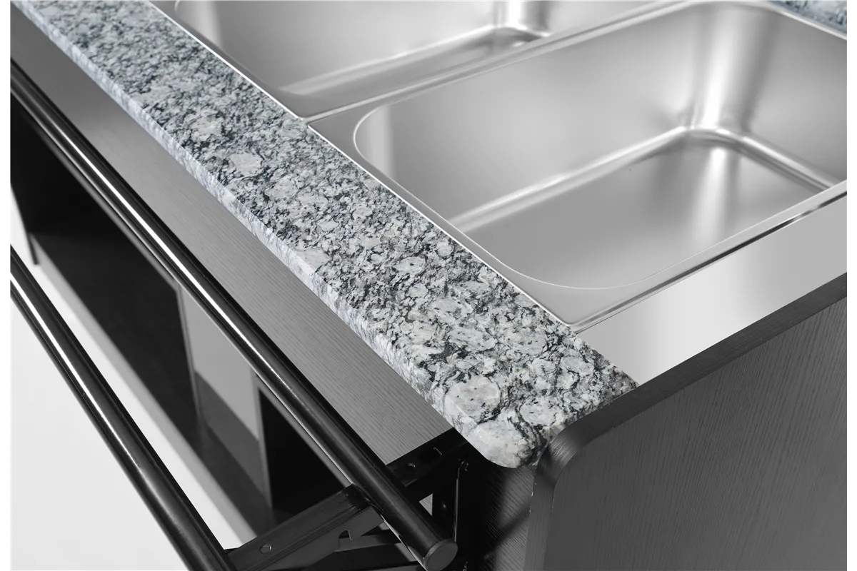 Bufet do ciepłych potraw, GN 1/1, 1490x765x1370mm Hendi 274064