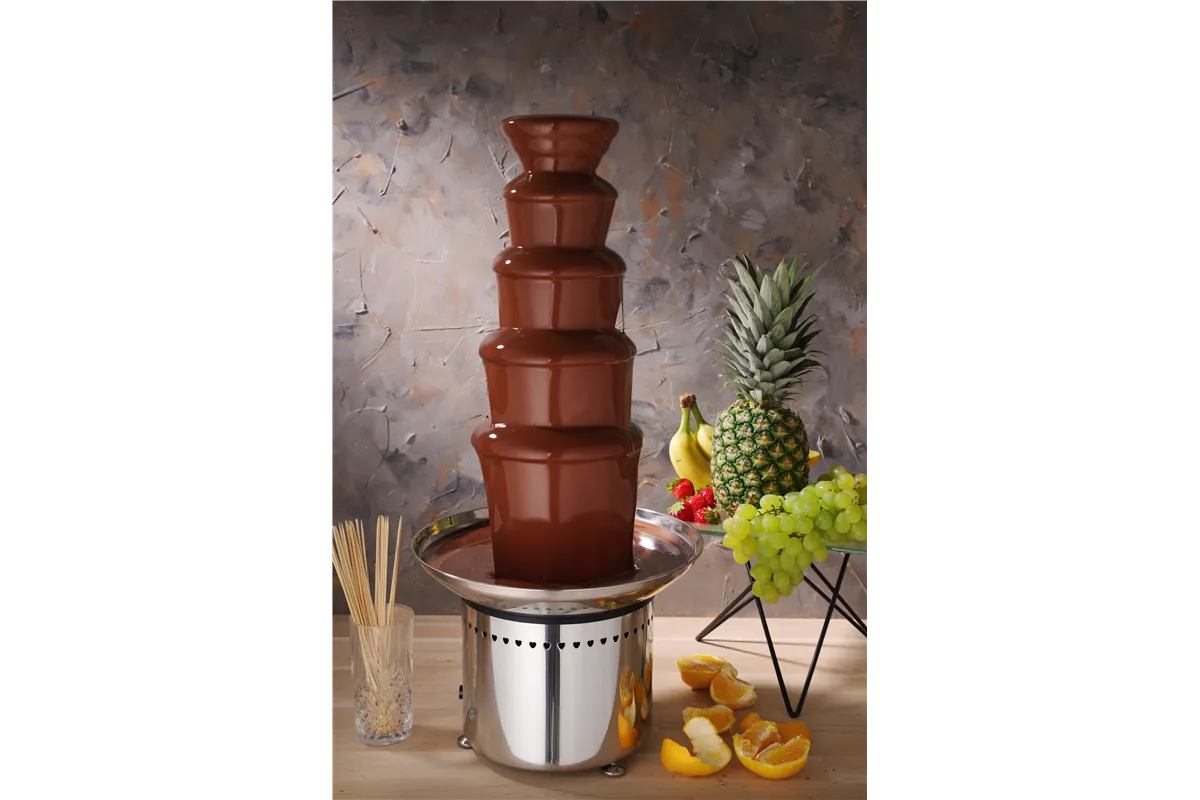 Fontanna do czekolady 5-poziomowa, 230V/265W, ⌀332x709mm Hendi 274156