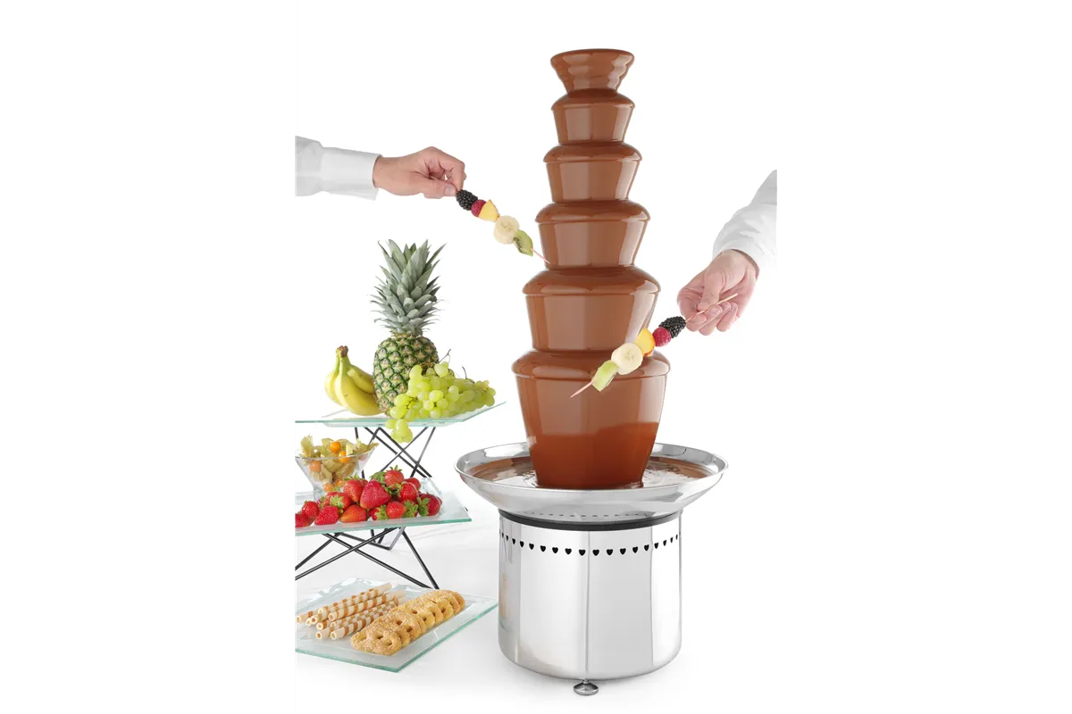 Fontanna do czekolady 6-poziomowa, 230V/300W, ⌀372x850mm Hendi 274163