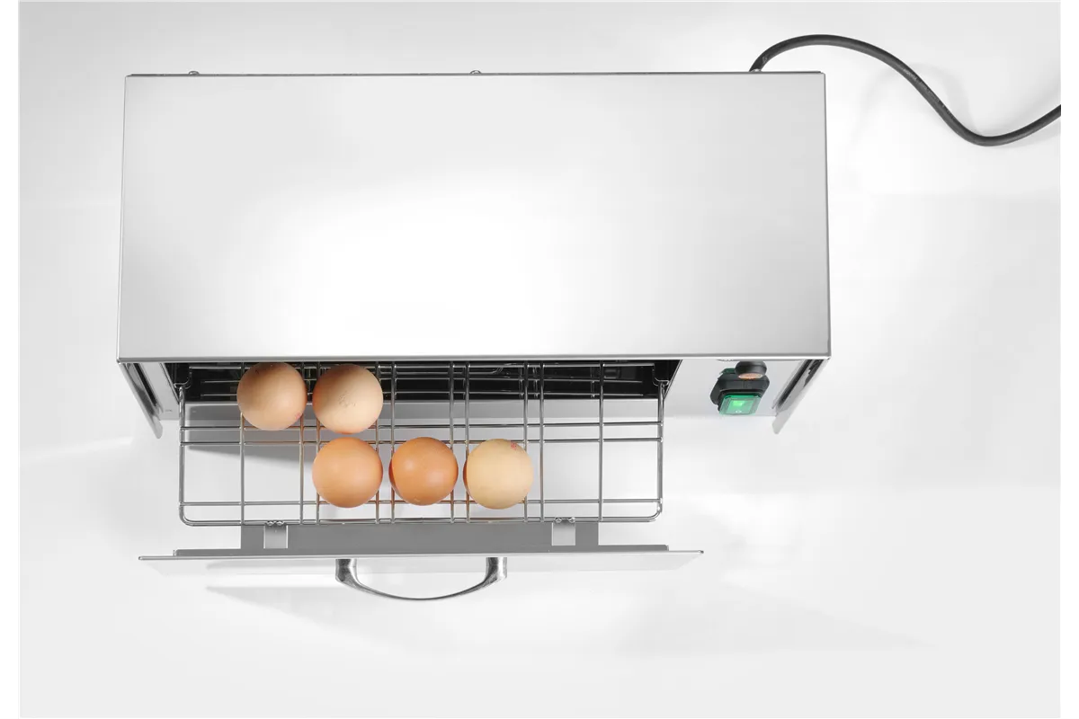 Naświetlacz do jaj, na 10 jaj, 230V/35W, 422x228x188mm Hendi 281253