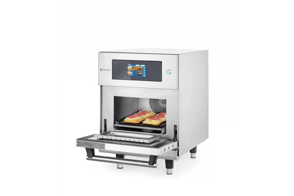 Piec konwekcyjno-mikrofalowy SPEEDOVEN X90, 220-240V/3500W, 460x675x661mm Hendi 281260