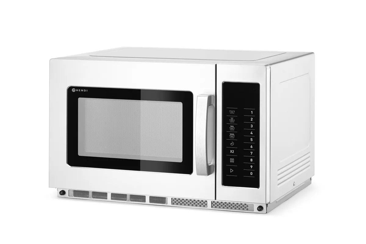 Kuchenka mikrofalowa z możliwością programowania 1800 W, 34L, 230V/3000W, 572x520x363mm Hendi 281369