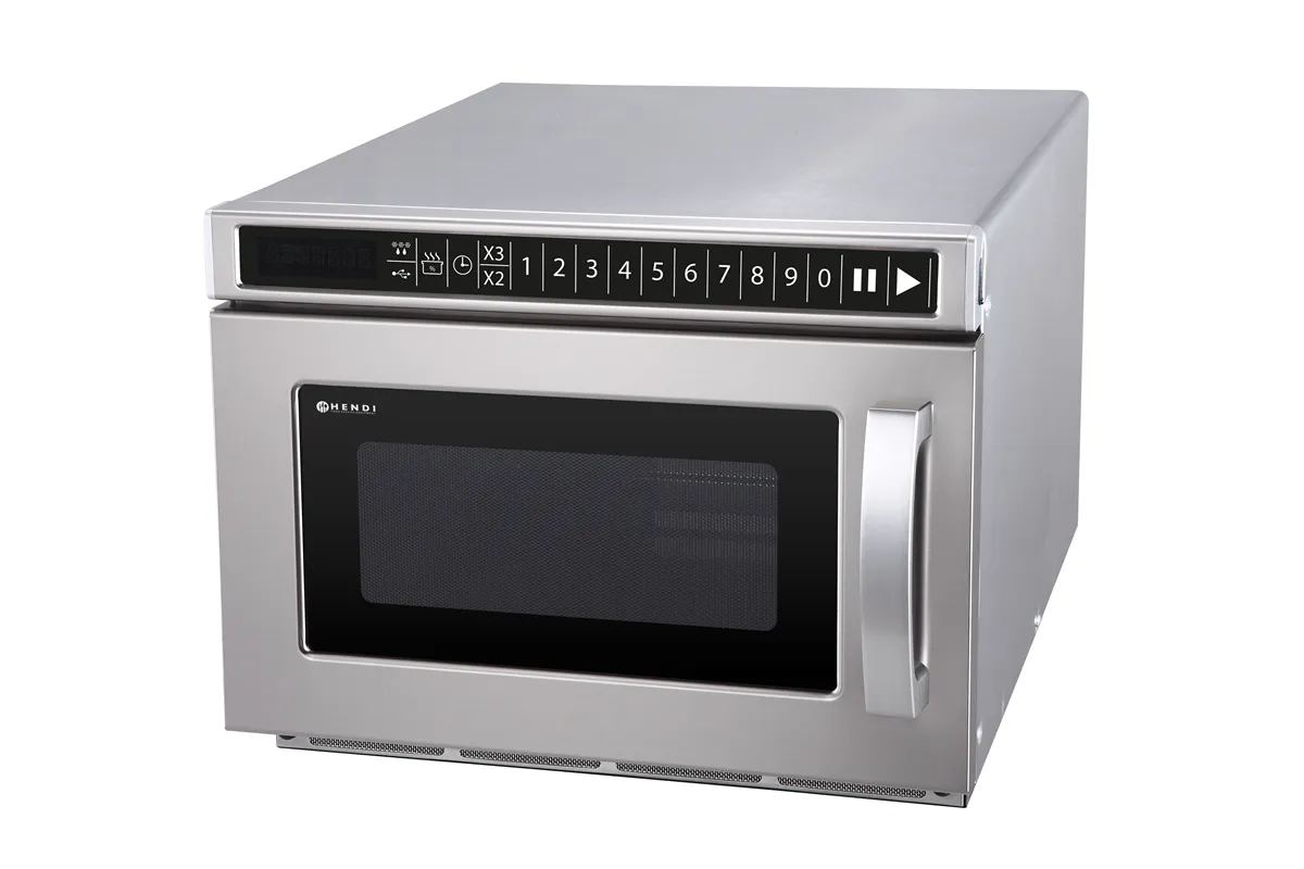 Kuchenka mikrofalowa z możliwością programowania i portem USB 1800 W, 230V/3000W, 560x419x336mm Hendi 281376