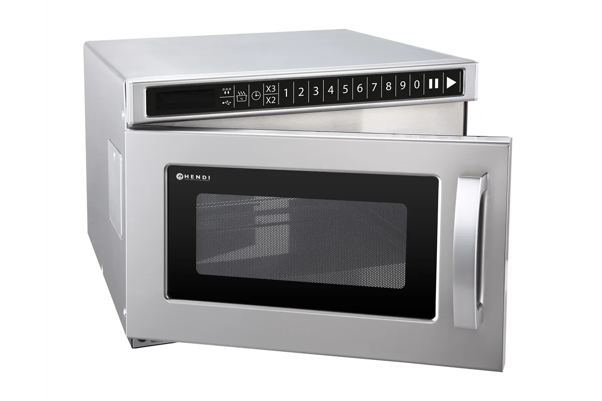 Kuchenka mikrofalowa z możliwością programowania i portem USB 1800 W, 230V/3000W, 560x419x336mm Hendi 281376