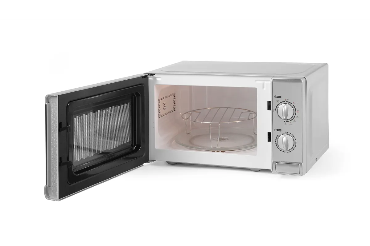 Kuchenka mikrofalowa z funkcją grilla, 20L, 230V/1050W, 435x360x251mm Hendi 281710