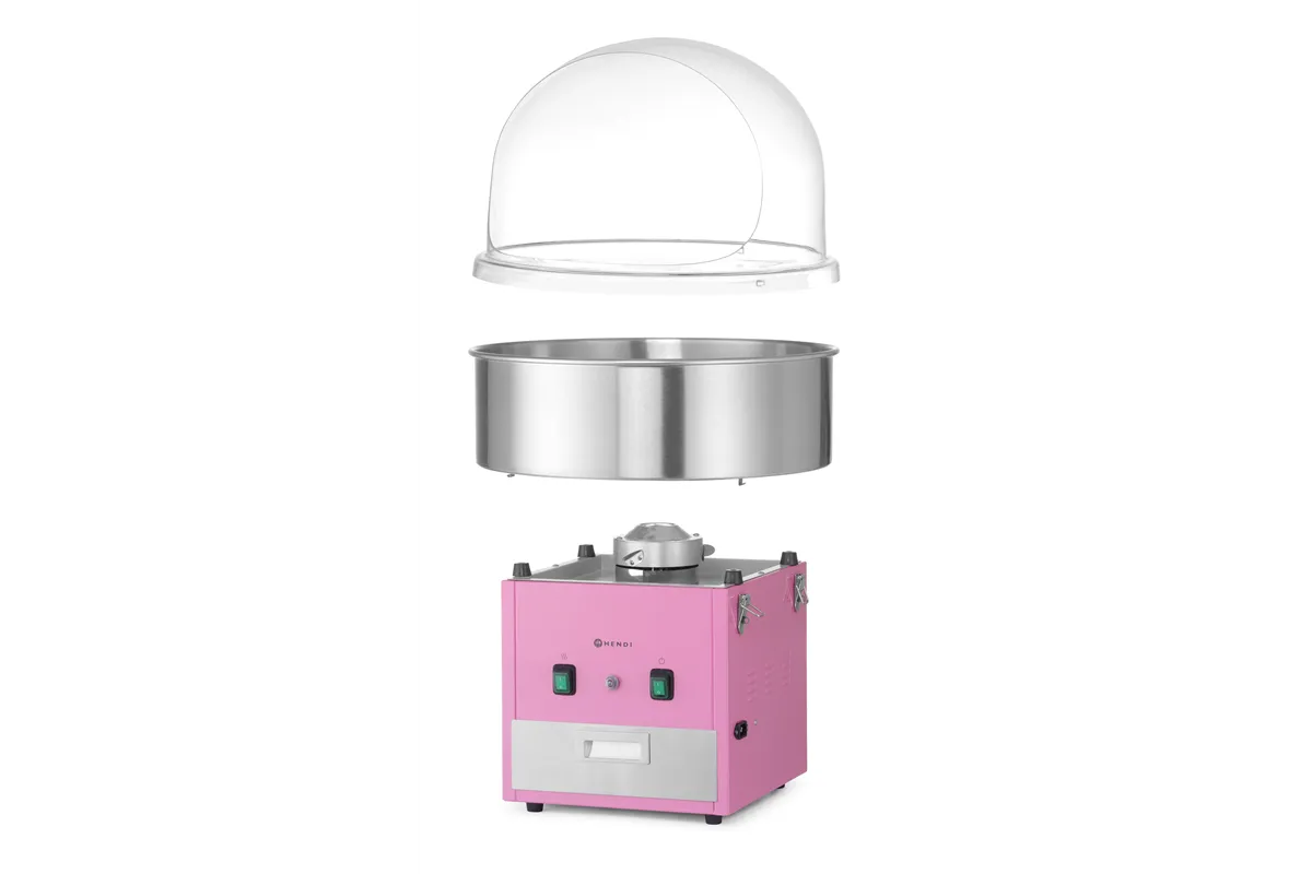 Urządzenie do waty cukrowej, 220-240V/1300W, 520x520x503mm Hendi 282731