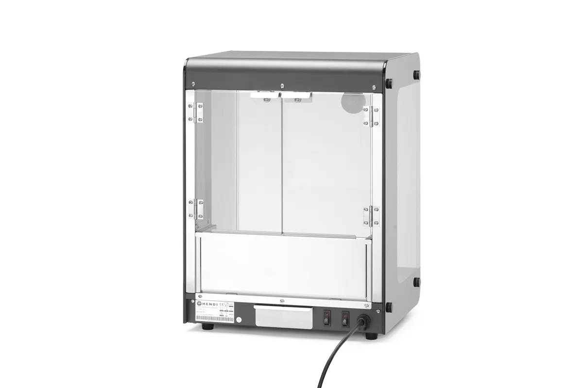 Podgrzewacz do nachosów, czarny, 220-240V/500W, 400x344x525mm Hendi 282779