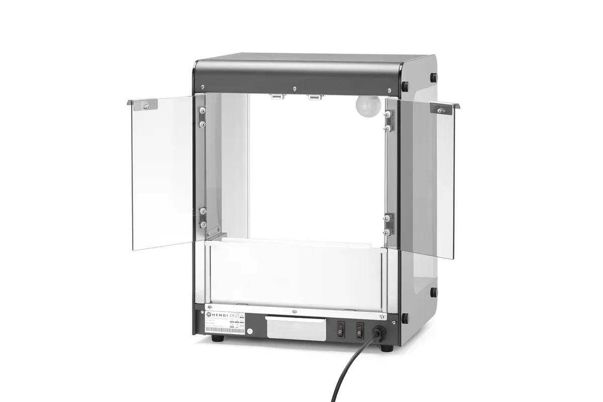 Podgrzewacz do nachosów, czarny, 220-240V/500W, 400x344x525mm Hendi 282779