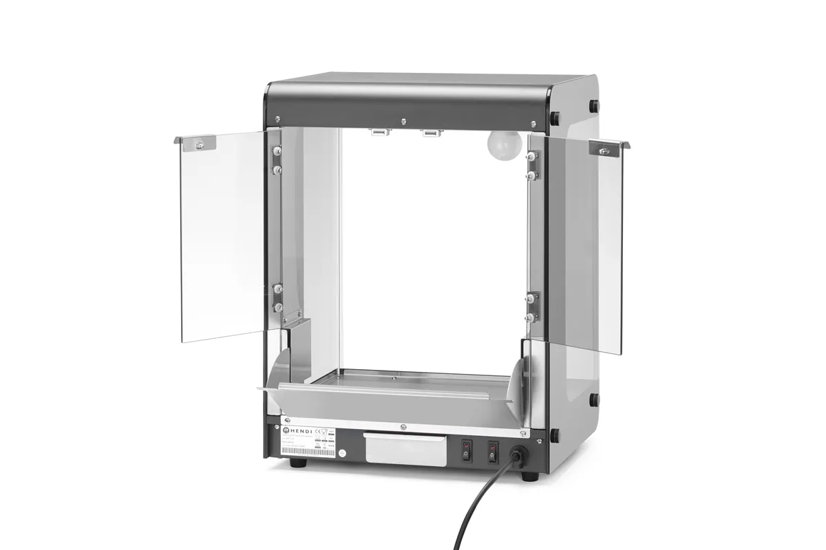 Podgrzewacz do nachosów, czarny, 220-240V/500W, 400x344x525mm Hendi 282779