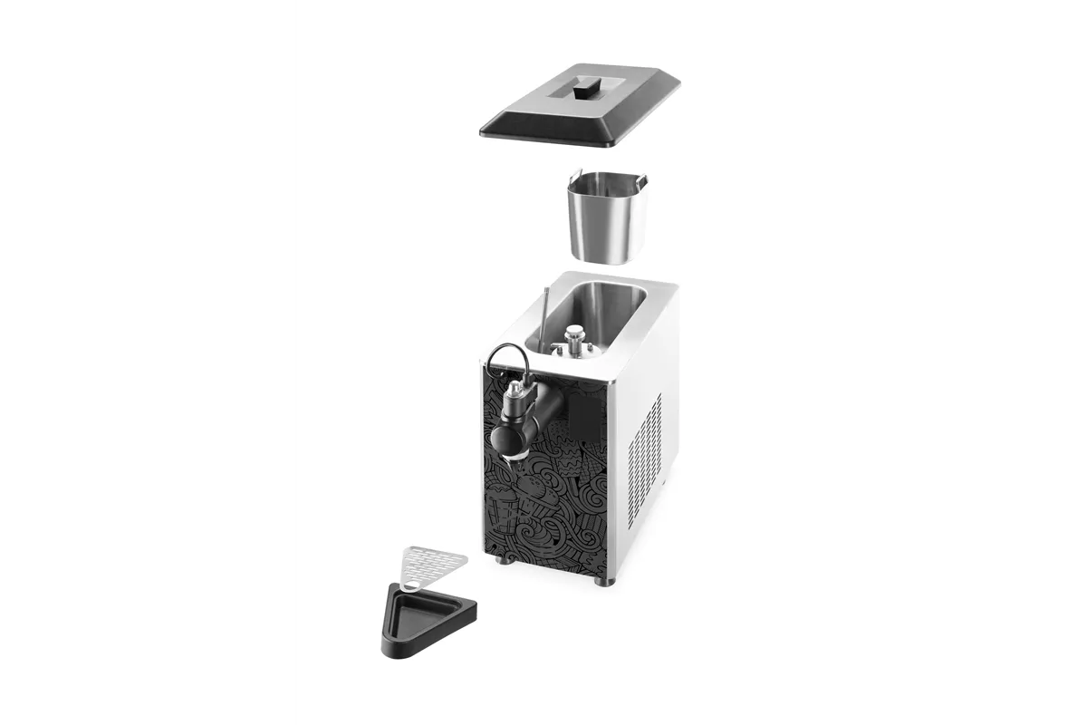 Automat do bitej śmietany, 1,7L, 230V/420W, 234x537x461mm Hendi 290965