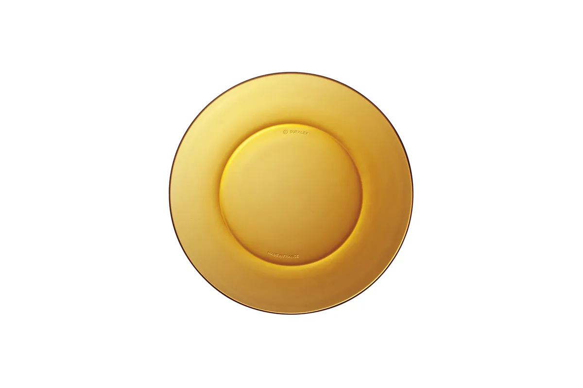 Talerz deserowy LYS AMBER, pomarańczowy, ⌀190x20mm Duralex 3008DF06E1111