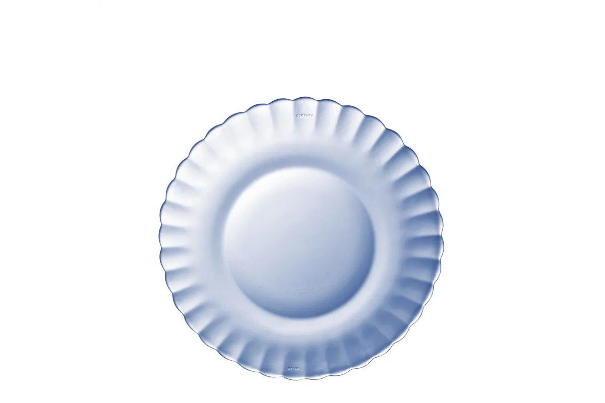 Talerz deserowy PICARDIE MARINE,  niebieski, ⌀205x20mm Duralex 3025BF06A1111