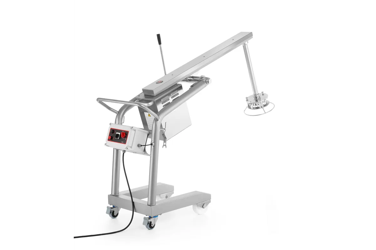 Mikser Turbo TRX-22 wymiary podczas pracy 568x1643x1219mm wymiary prz złożeniu 568x963x1651mm 400V/2200W Sammic 3030506