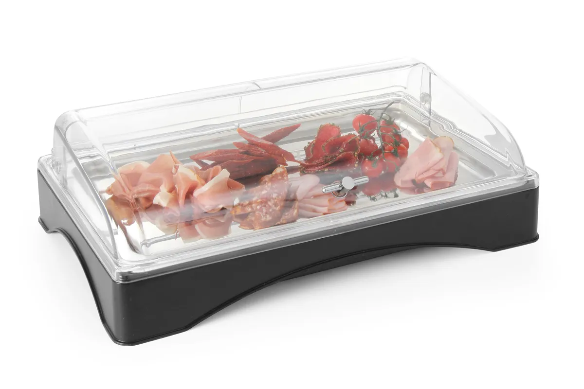 Taca chłodząca GN 1/1, zawiera element chłodzący, 555x357x175mm Hendi 424186