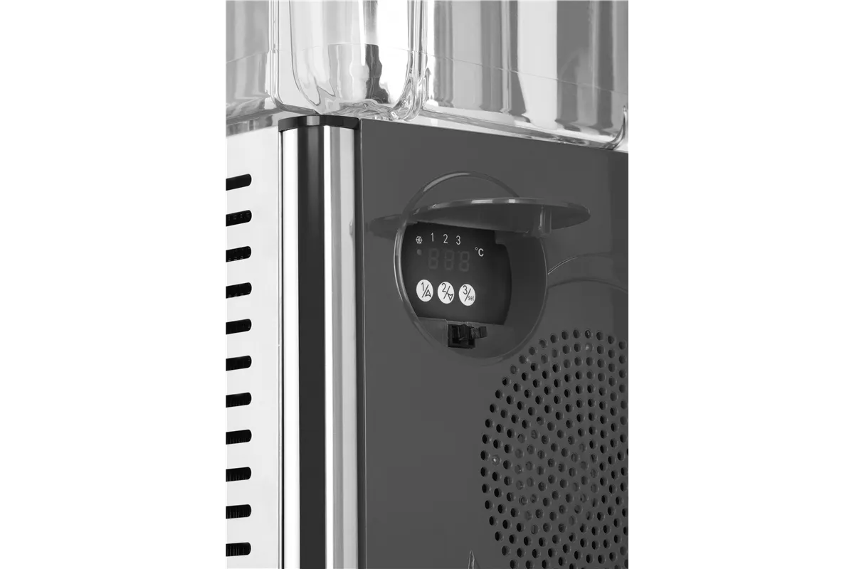 Dyspenser do soków 2×12l, 24L, 230V/370W, 485x415x645mm Arktic 425206