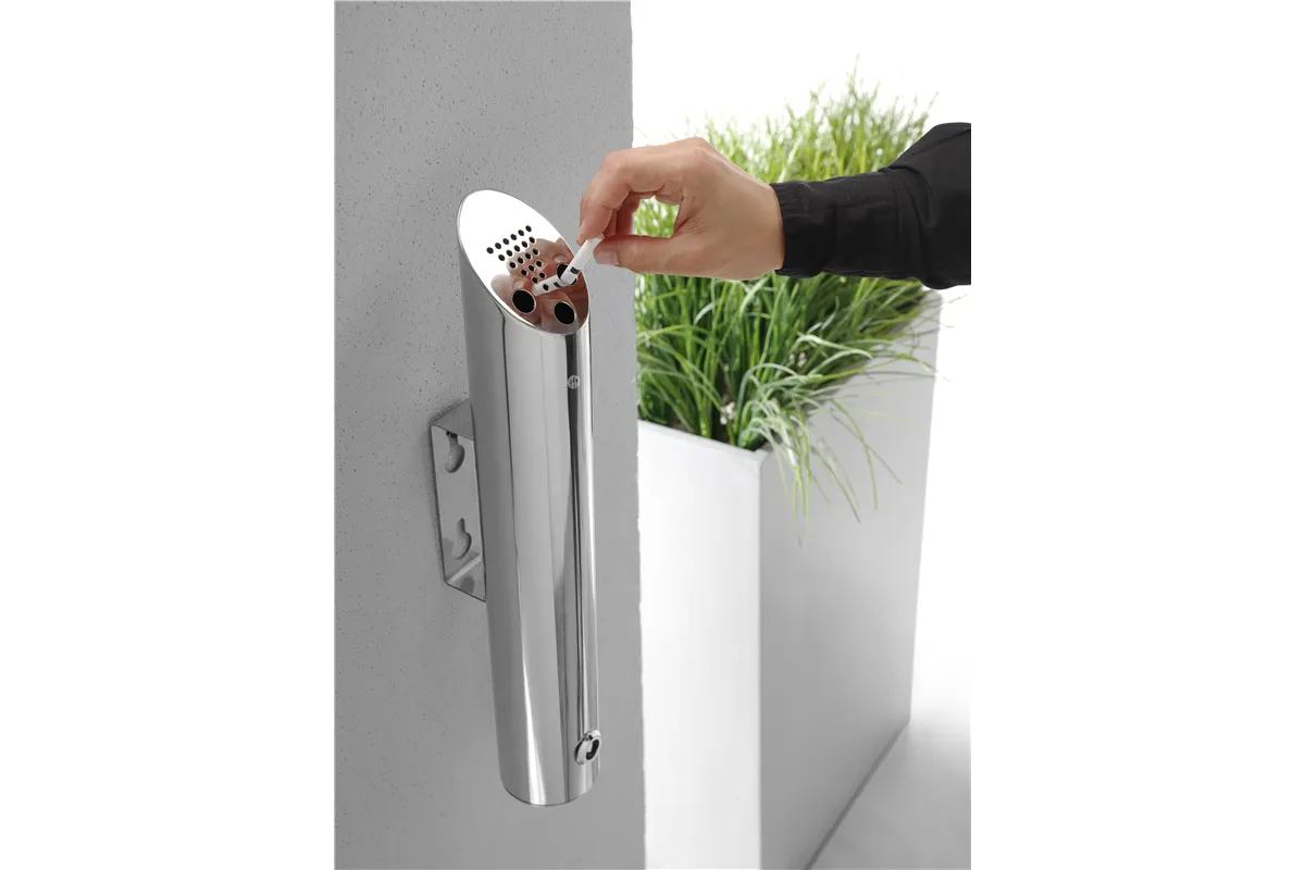 Popielnica ścienna, ⌀75x460mm Hendi 440216