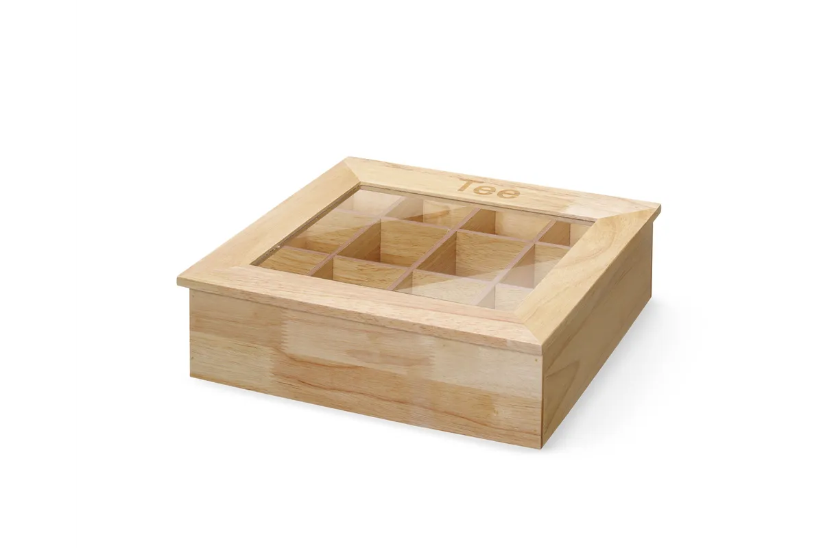 Ekspozytor na herbatę, 300x280x90mm Hendi 456514