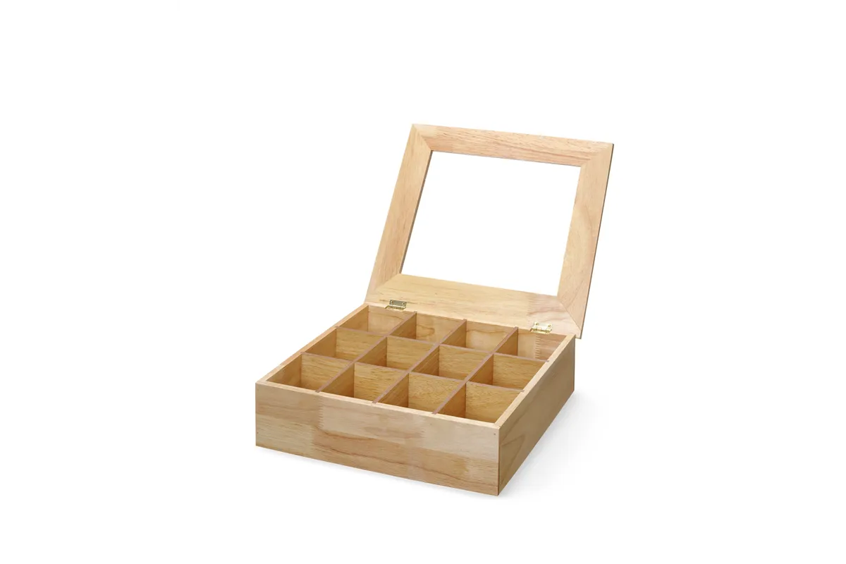 Ekspozytor na herbatę, 300x280x90mm Hendi 456514