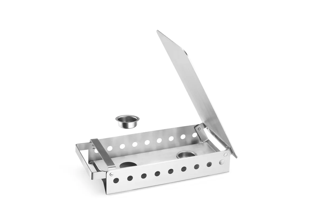 Podgrzewacz stołowy na 2 świeczki, 330x180x65mm Hendi 463000