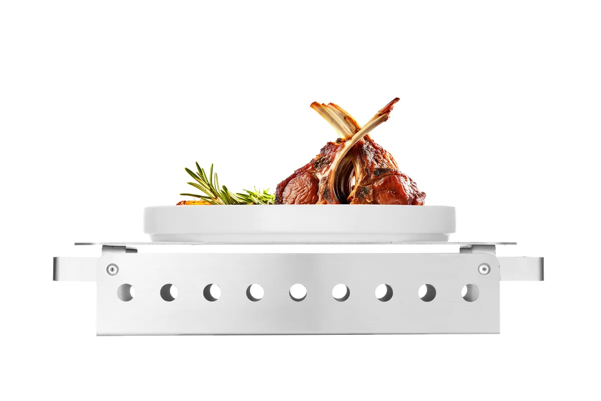 Podgrzewacz stołowy na 2 świeczki, 330x180x65mm Hendi 463000