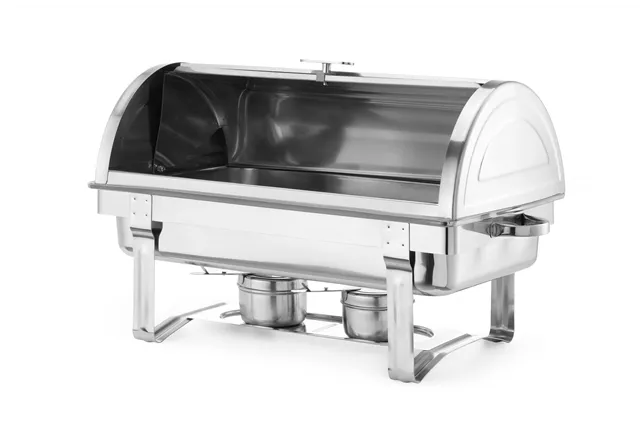 Podgrzewacz na pastę Rolltop GN 1/1, 9L, 590x340x400mm Hendi 470206
