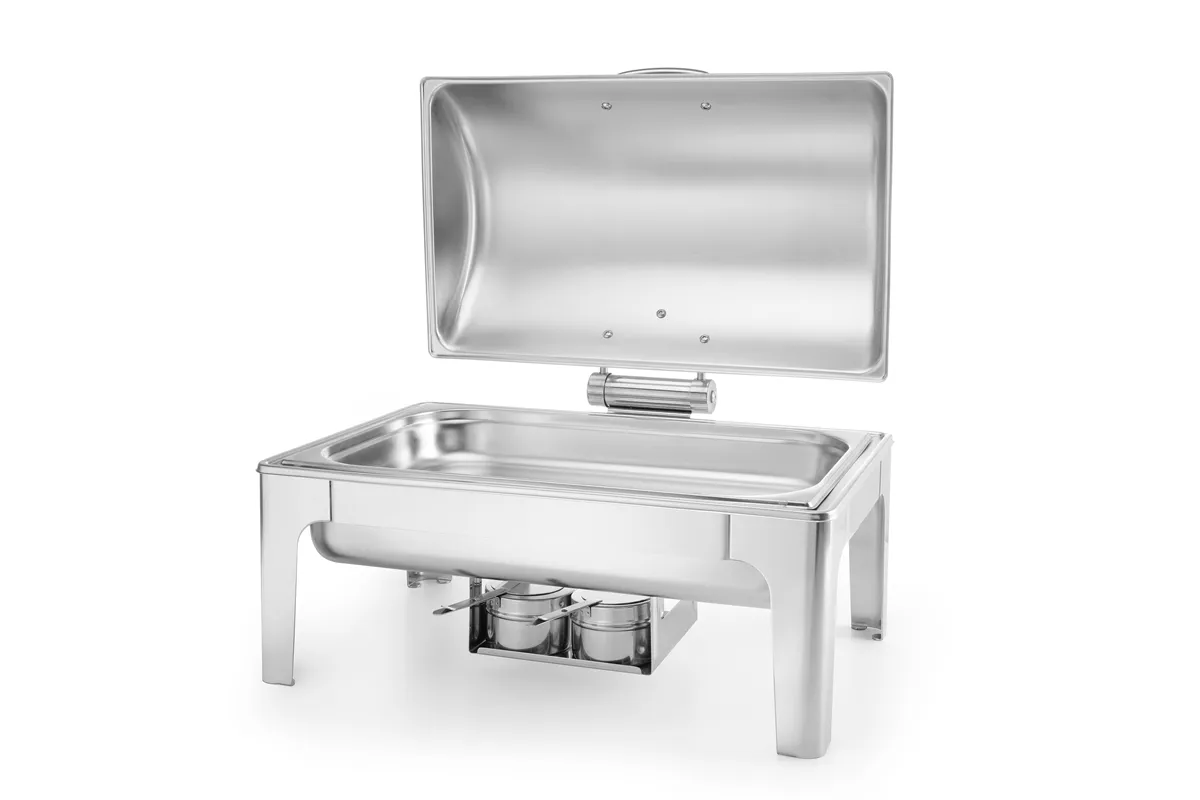 Podgrzewacz na pastę GN 1/1 polerowany na wysoki połysk, Profi Line, 9L, 570x405x320mm Hendi 470213