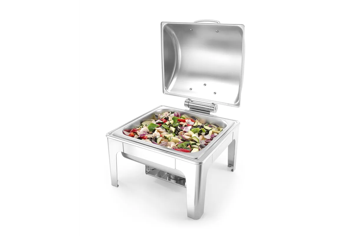 Podgrzewacz na pastę GN 2/3 polerowany na wysoki połysk, Profi Line, 6L, 395x405x320mm Hendi 470237