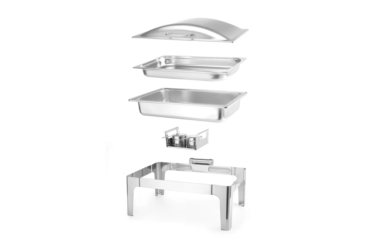 Podgrzewacz na pastę GN 1/1, satynowany, Profi Line, 9L, 570x430x290mm Hendi 470251