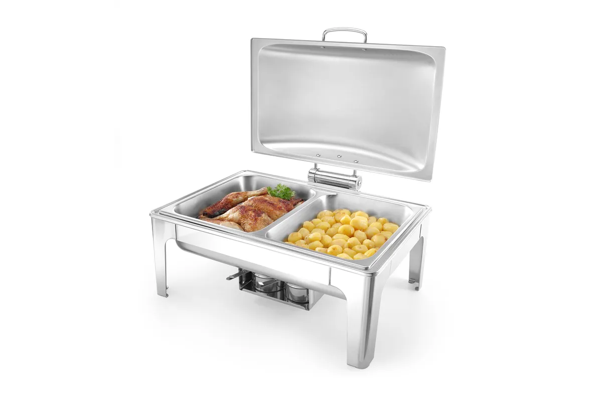 Podgrzewacz na pastę GN 1/1, satynowany, Profi Line, 9L, 570x430x290mm Hendi 470251