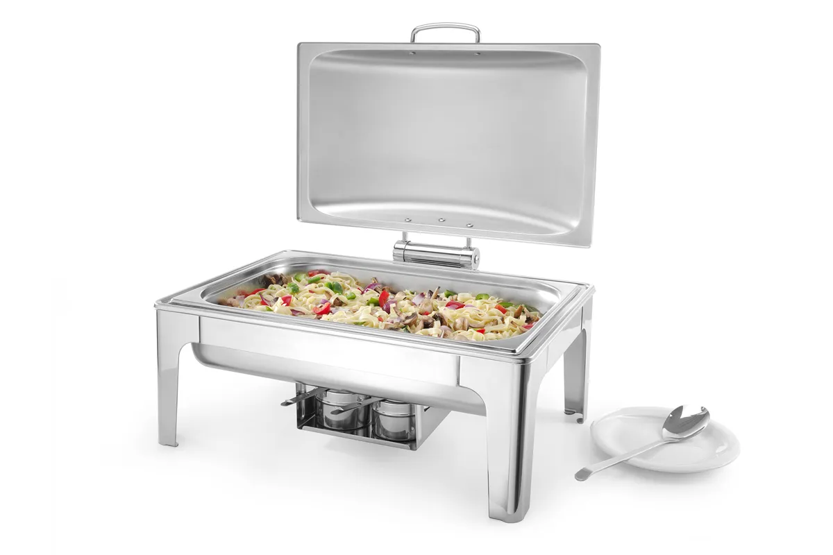 Podgrzewacz na pastę GN 1/1, satynowany, Profi Line, 9L, 570x430x290mm Hendi 470251