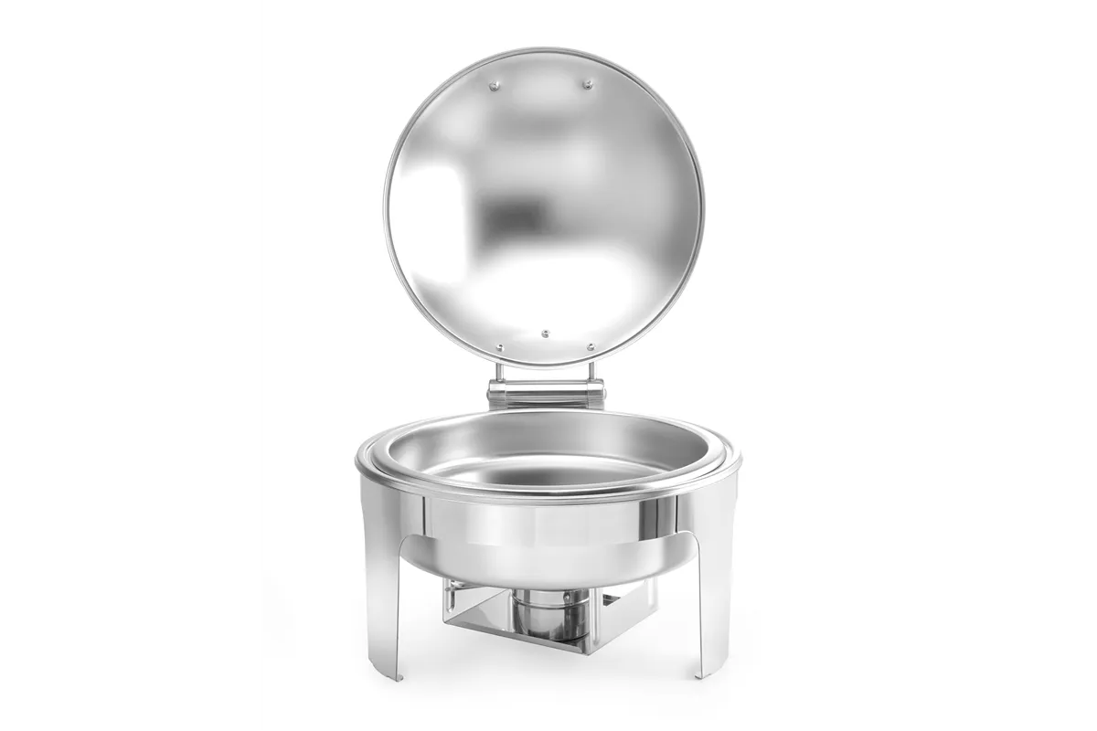 Podgrzewacz na pastę okrągły, satynowany, Profi Line, 6L, 465x420x320mm Hendi 470282