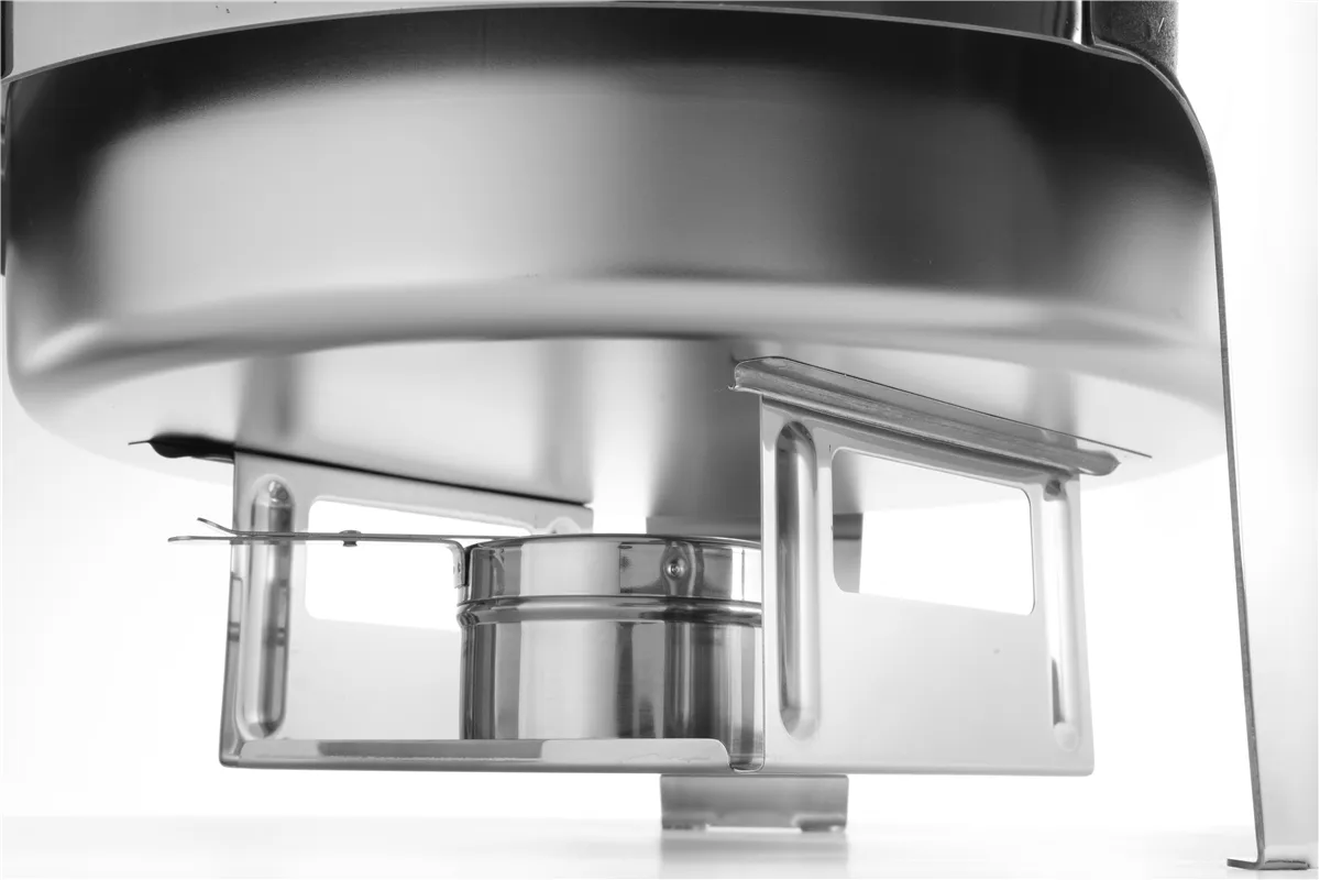 Podgrzewacz na pastę okrągły, satynowany, Profi Line, 6L, 465x420x320mm Hendi 470282