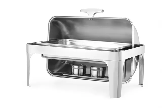 Podgrzewacz na pastę Rolltop GN 1/1, 9L, 660x490x460mm Hendi 470305