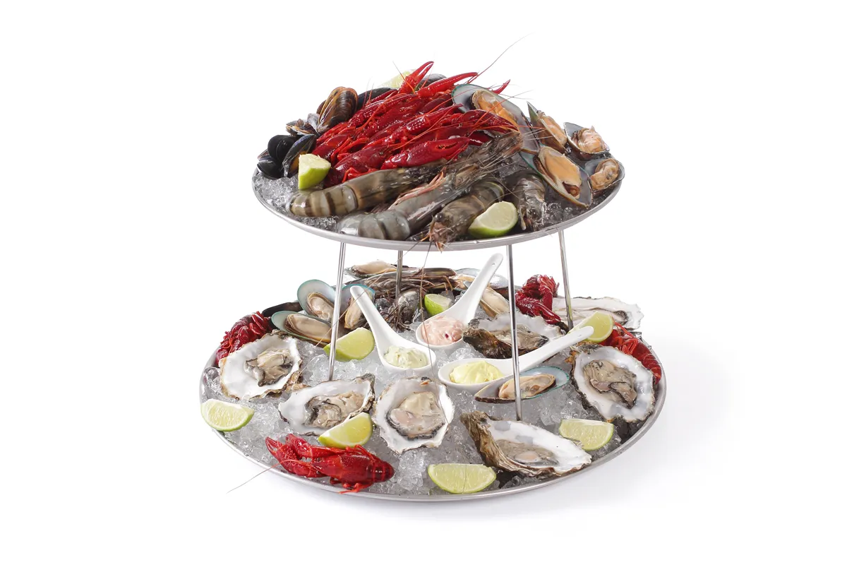 Patera do owoców morza, ⌀400x200mm Hendi 480519