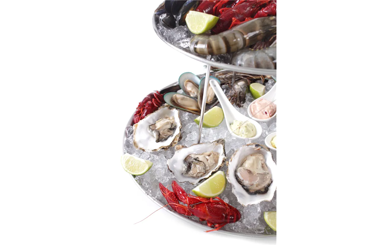 Patera do owoców morza, ⌀400x200mm Hendi 480519