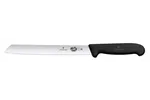 Nóż do chleba ząbkowanym ostrzem, czarny, 348mm Victorinox 5.2533.21