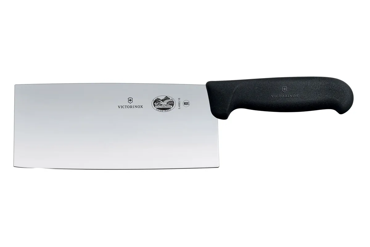 Nóż szefa kuchni, styl chiński, czarny, 308mm Victorinox 5.4063.18
