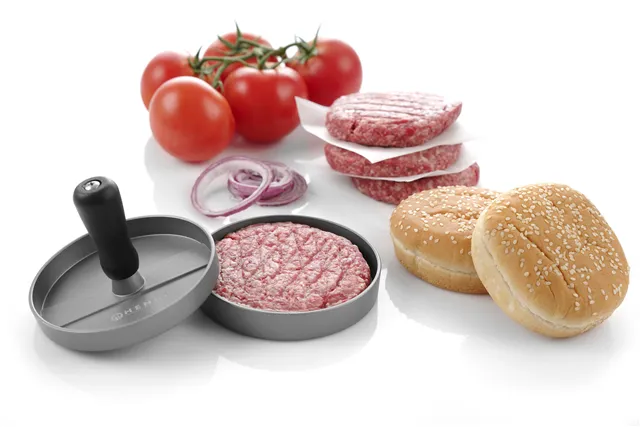 Prasa do hamburgerów ręczna, ⌀120x80mm Hendi 513026